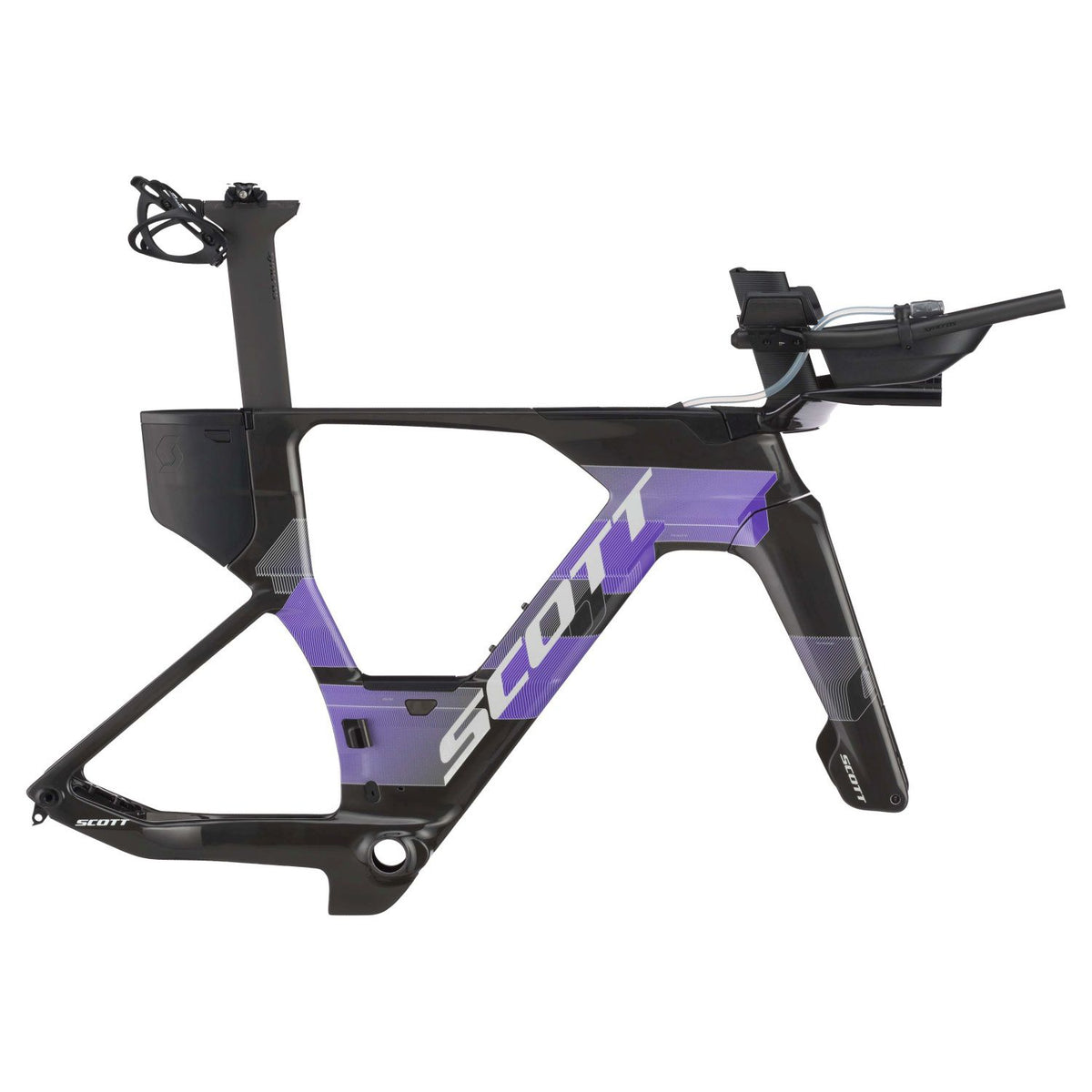 Cuadros Bicicleta Triatlon Cuadro Scott Plasma RC LTD HMX 2025 Carbon Black