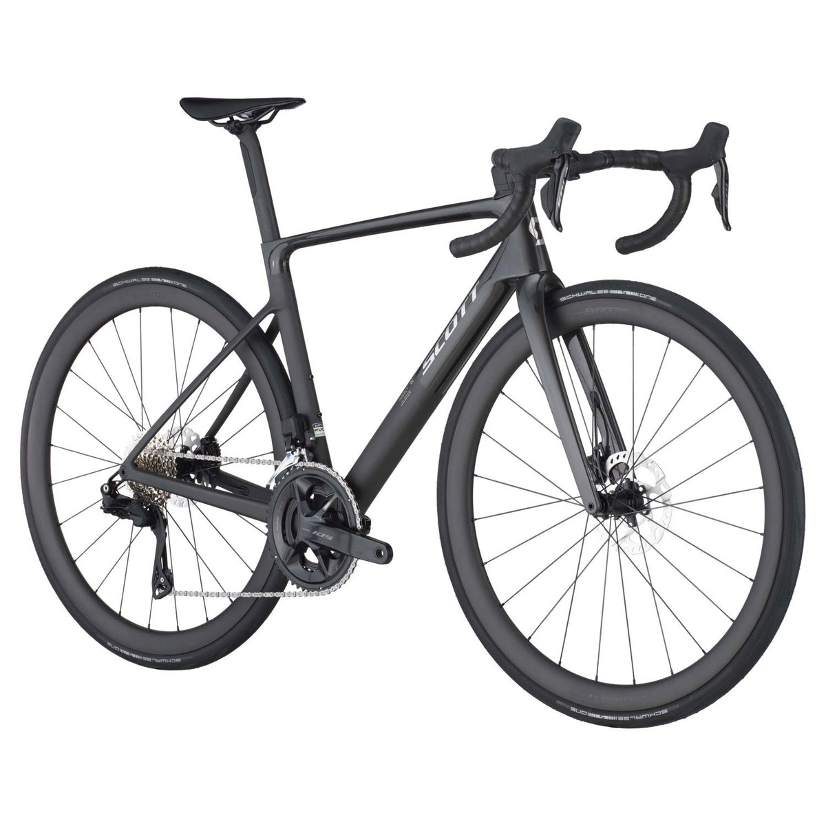 Bicicletas Carretera Scott Addict RC 30 2025 Carbon Black