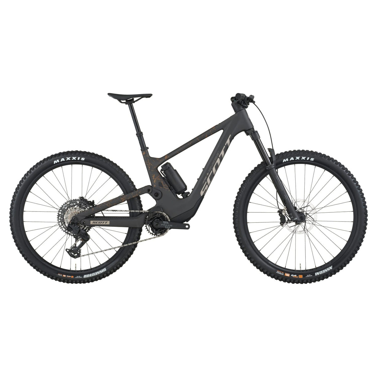 Bicicletas Eléctricas eTrail Scott Voltage 920 2026 Carbon Black/Crackle Bronze #2