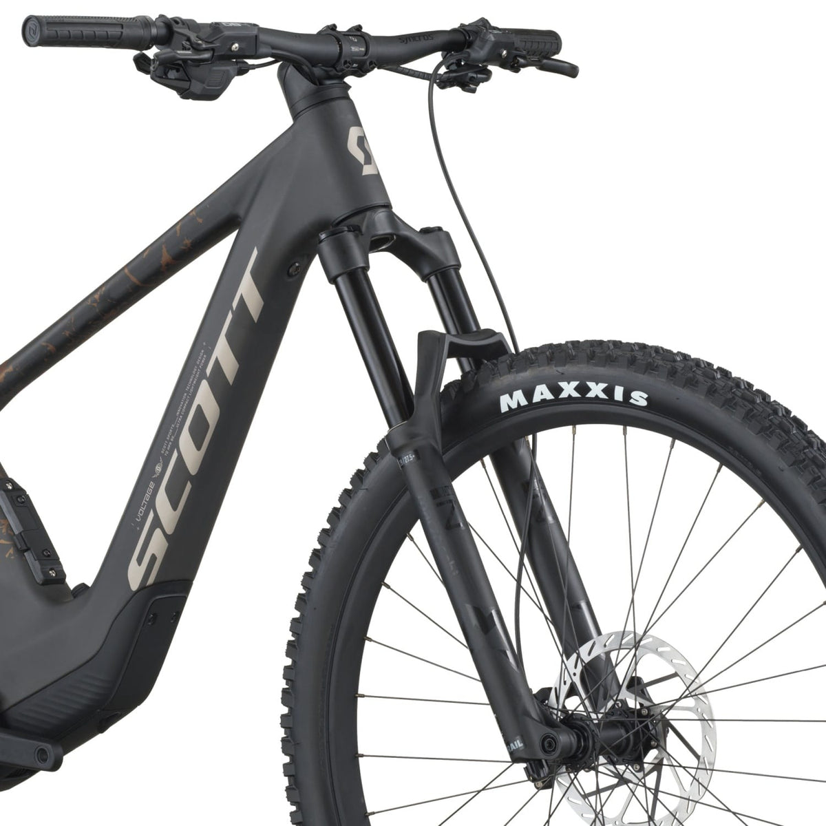 Bicicletas Eléctricas eTrail Scott Voltage 920 2026 Carbon Black/Crackle Bronze #5
