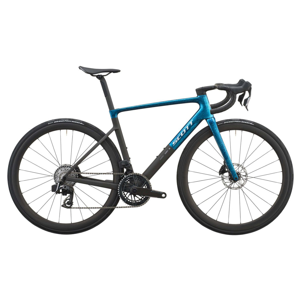 Bicicletas Carretera Scott Addict RC Team 2027 Watery Blue/Carbon Black #2