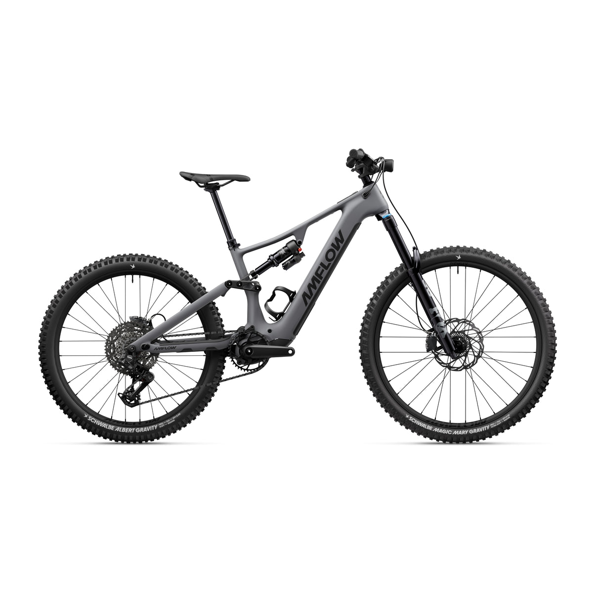 Amflow PR Carbon Pro EU 800Wh Battery Mullet Gris Basalto