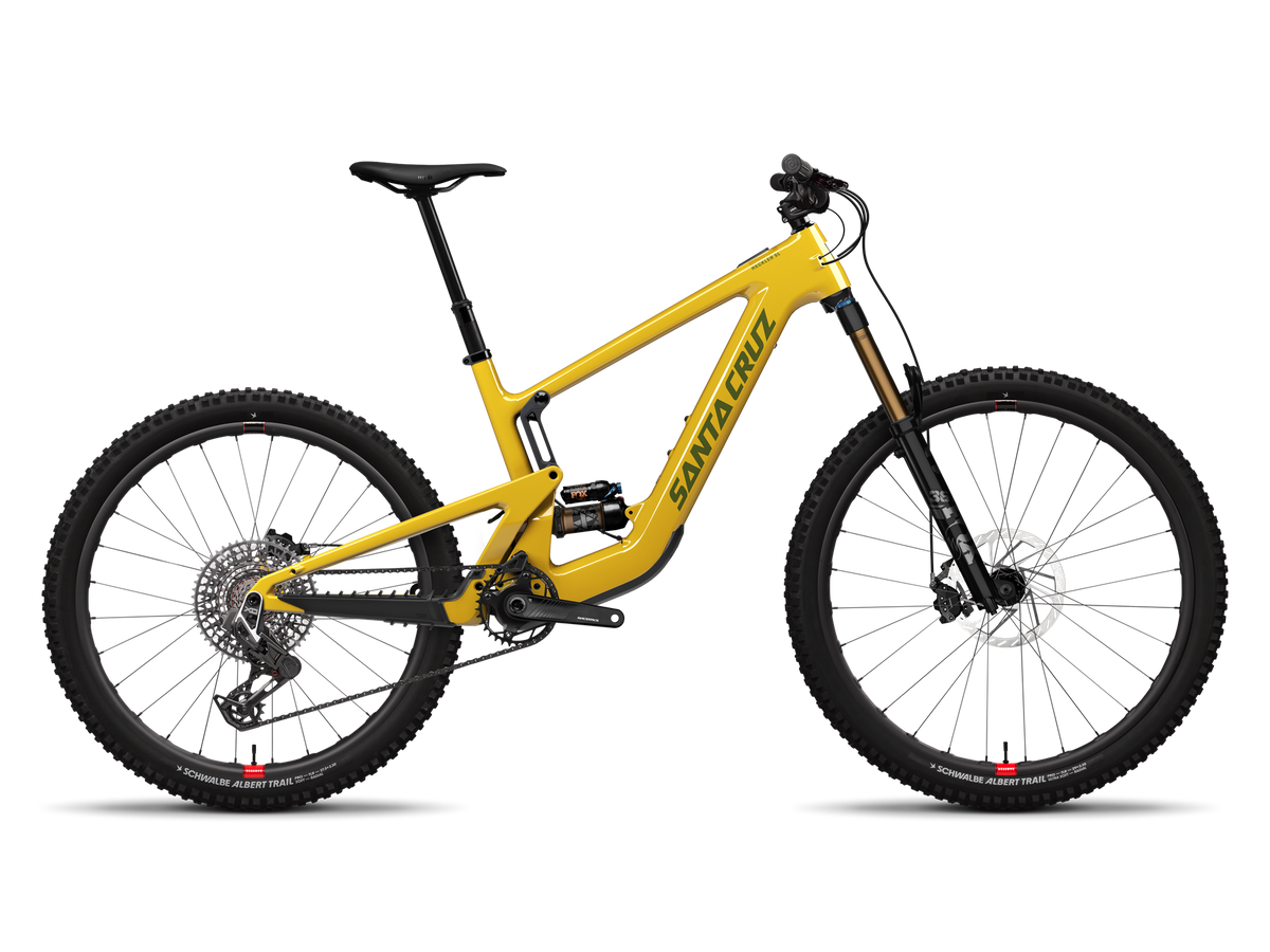 Bicicletas Eléctricas eTrail Santa Cruz Heckler SL X0 AXS RSV 2025 Gloss Mustard