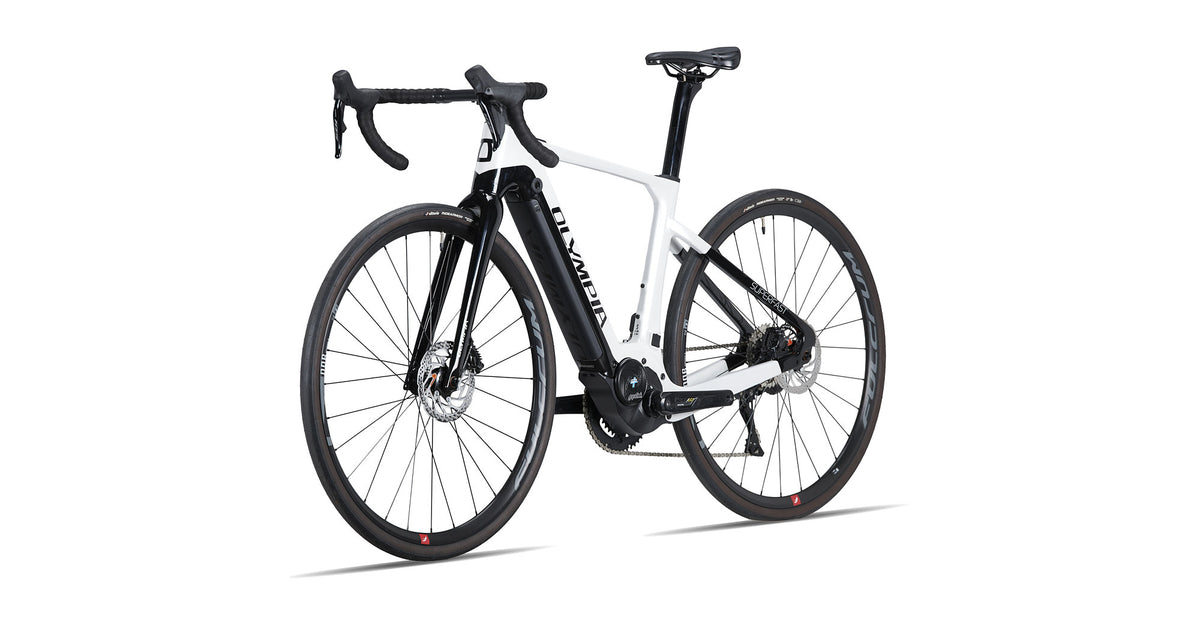 Olympia Superfast E-Bike EP3+GP 105 Blanco/Negro