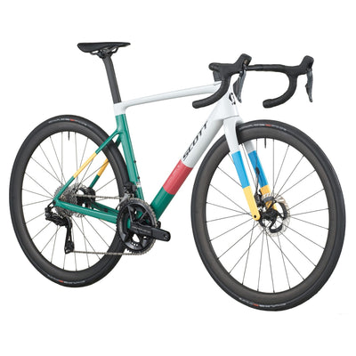 Bicicletas Carretera Scott Addict RC Pro 2026 Beluga Grey/Seashore Green
