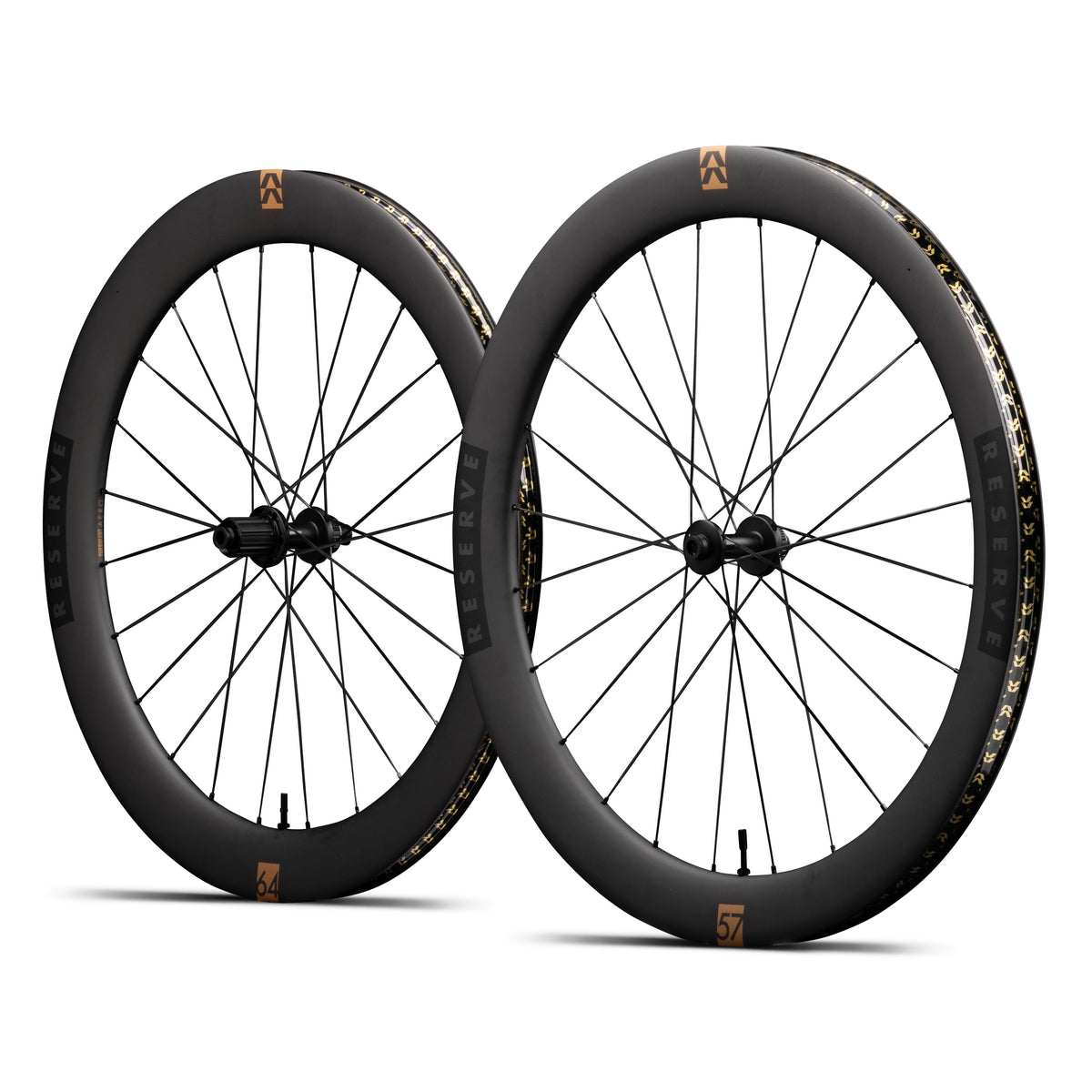 Juego Ruedas Carretera Reserve 57/64 Turbulent Aero DT Swiss 350 XDR Center Lock Negro
