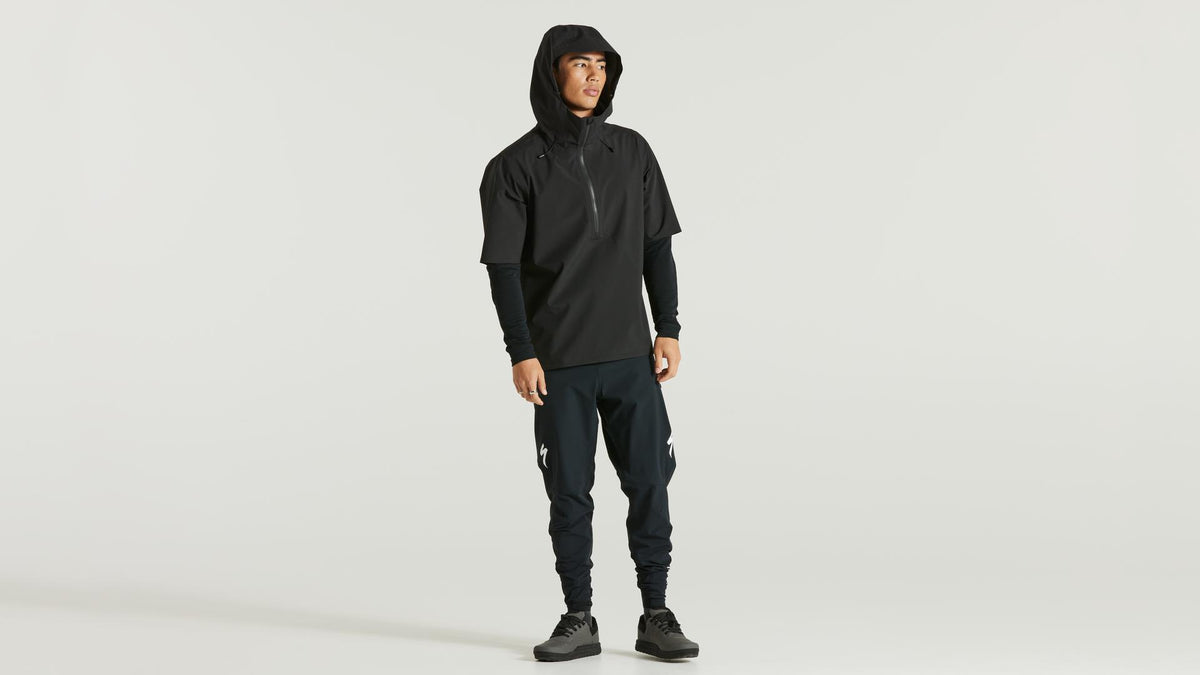 Impermeable Trail Manga Corta Specialized Negro