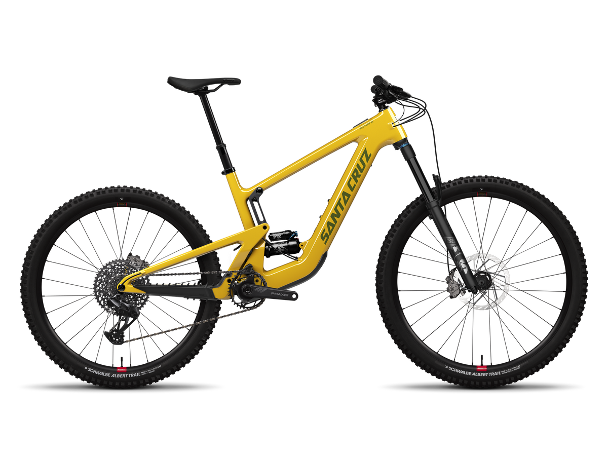 Bicicletas Eléctricas eTrail Santa Cruz Heckler SL S 2025 Gloss Mustard