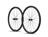 Reserve 36/39 Tubular Carbon Road Wheelset DT Swiss 180 HG Center Lock Black
