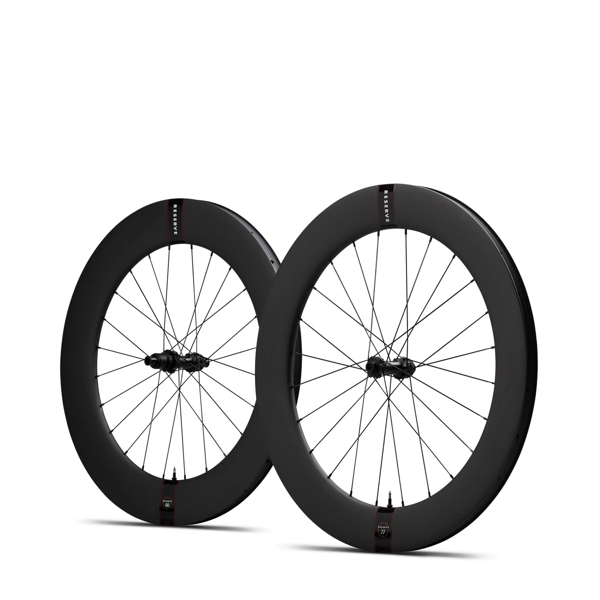Juego Ruedas Carretera Reserve 77/88 Turbulent Aero DT Swiss 240 HG-EV Center Lock Negro